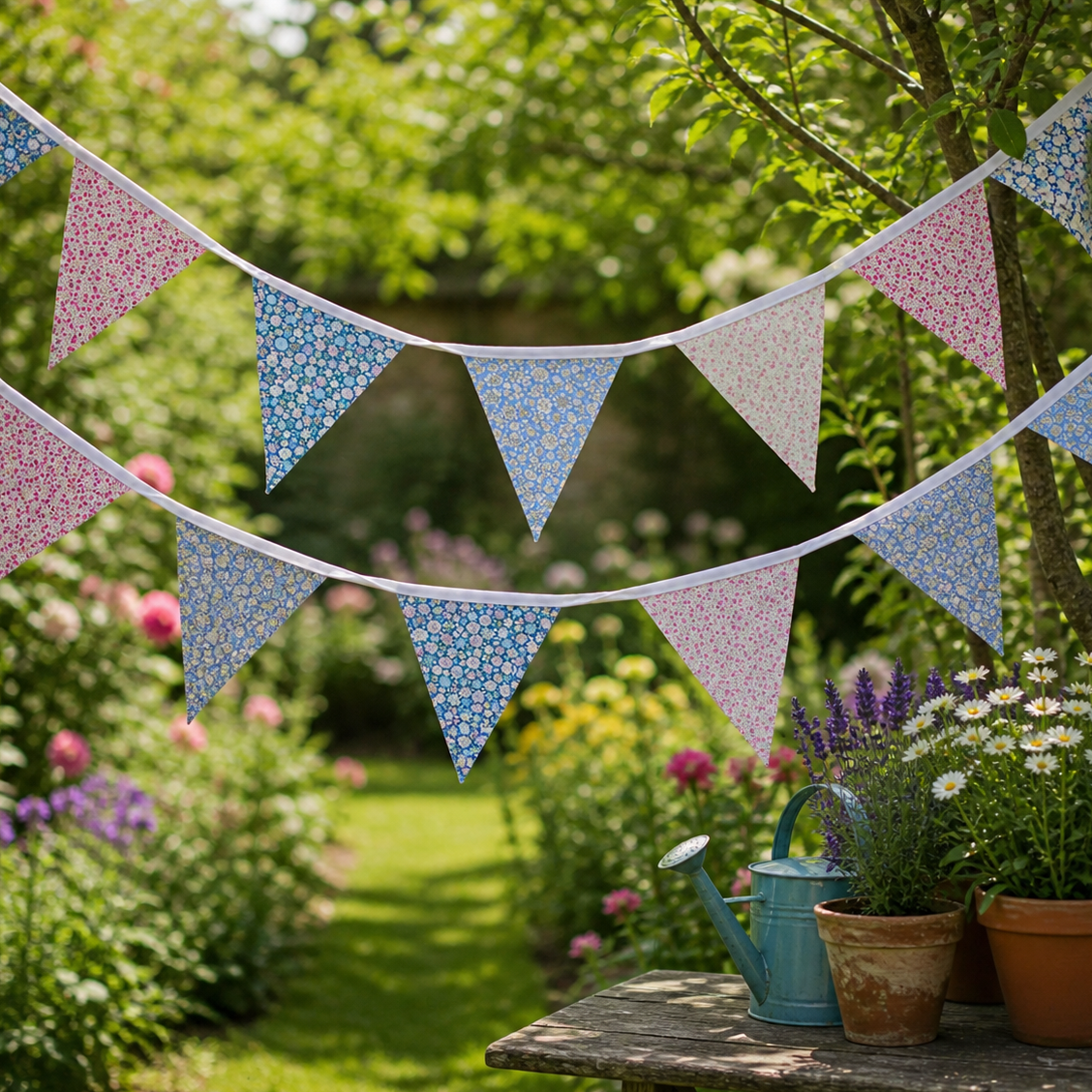 Summer Bunting Kit - fabric and template