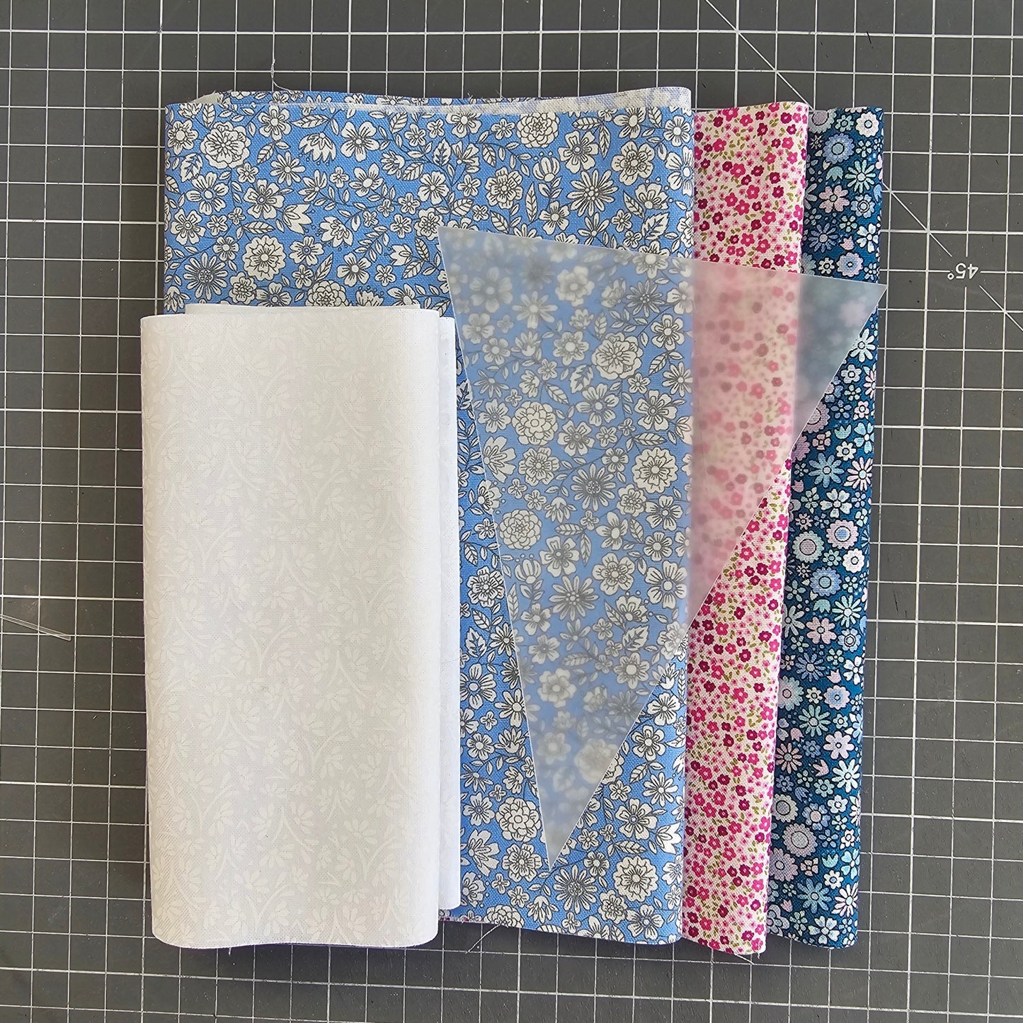 Summer Bunting Kit - fabric and template