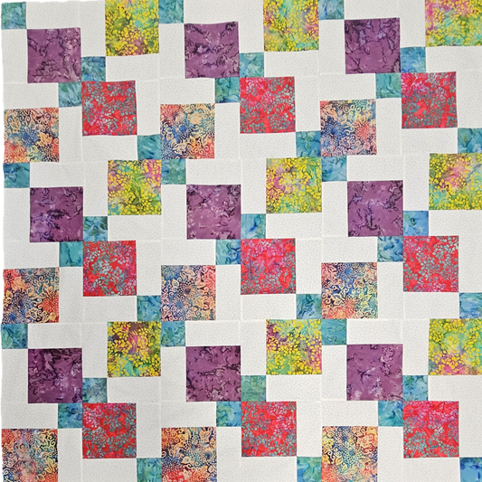 Burley Quilt Batik fabric kit (fabric only)