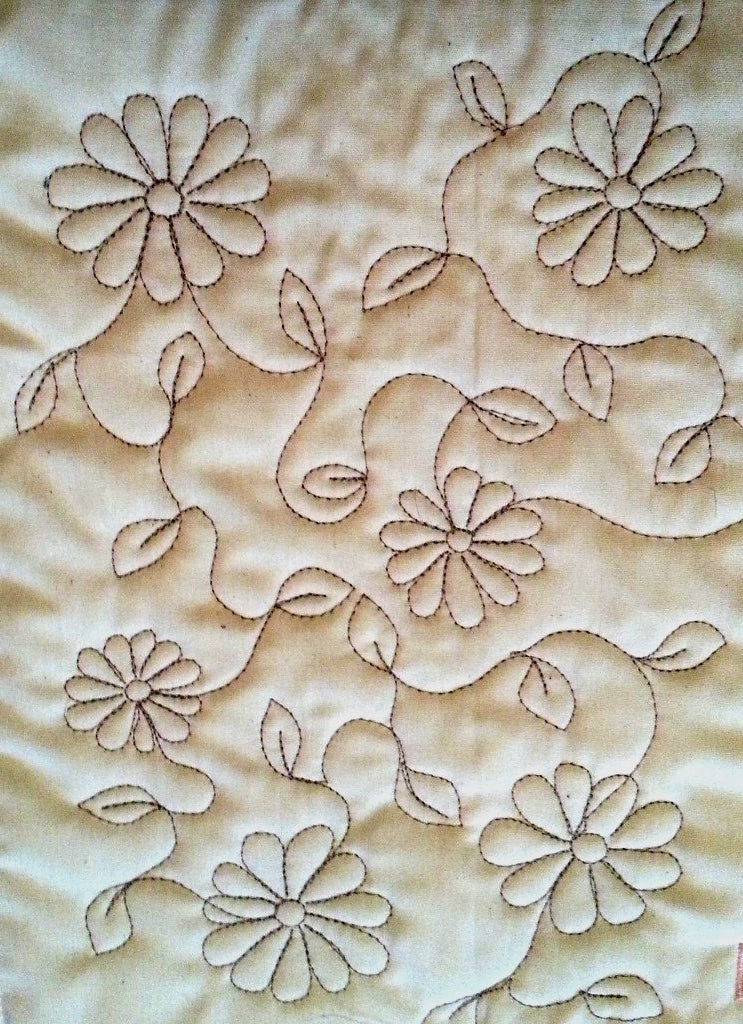 "Free Motion Quilting for the Terrified" at the Creative Barn, Rutland Sunday 9th August