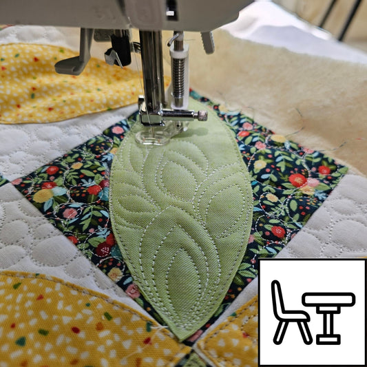 "Free Motion Quilting for the Terrified" at the Creative Barn, Rutland Sunday 9th August