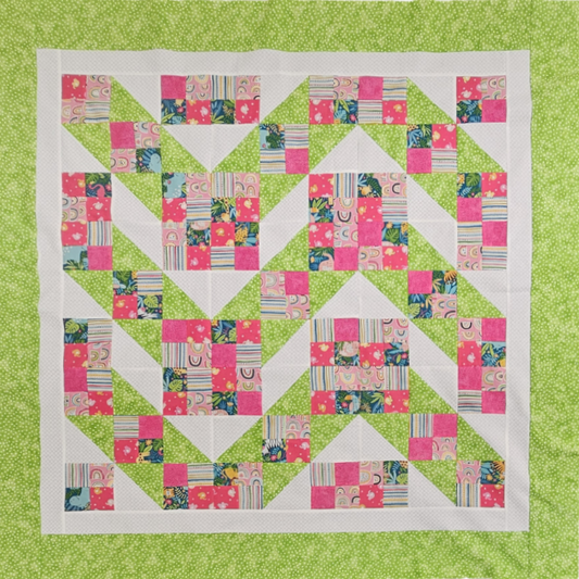 Jacobs Ladder Quilt kit and pattern