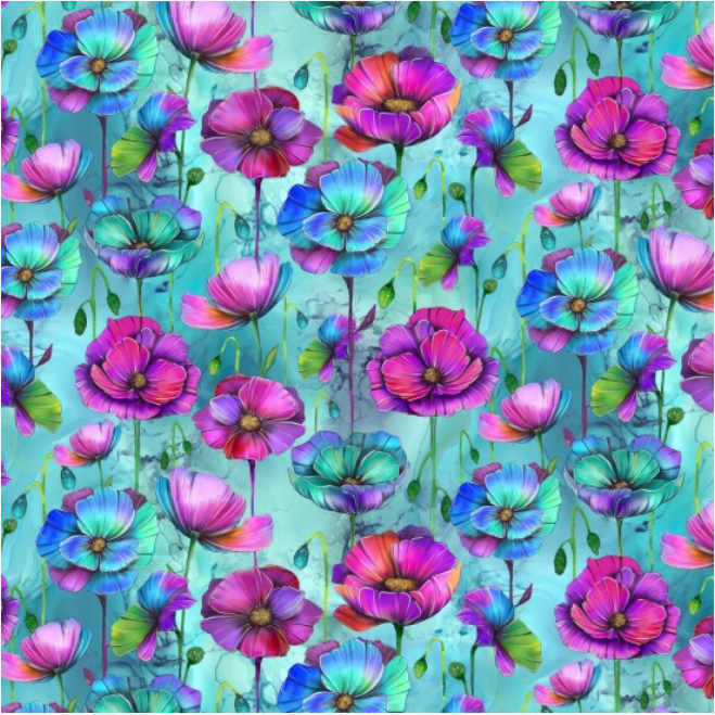 Dragonflies Fabric (Fat 1/4 bundle or Panel)