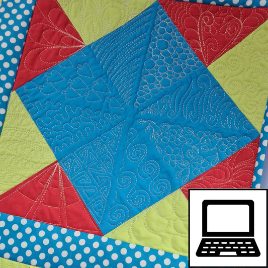 "Free Motion Quilting for the Terrified" - Nov 12th - Zoom Workshop
