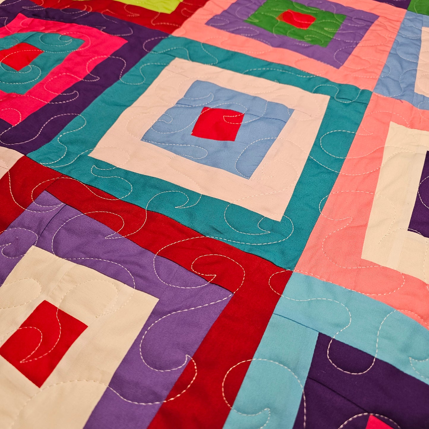 December quilt hamper quilt pattern and kit