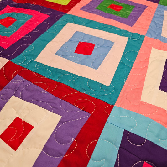 December quilt hamper quilt pattern and kit