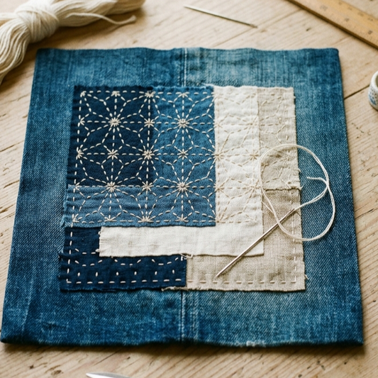 Sashiko & Boro: Beautiful Repairs & Mindful Stitching at The Creative Barn - 25th July