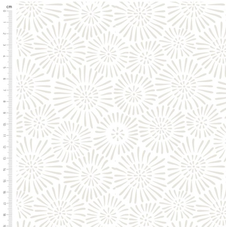 White on White Starburst - NEW