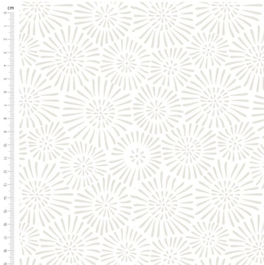 White on White Starburst - NEW