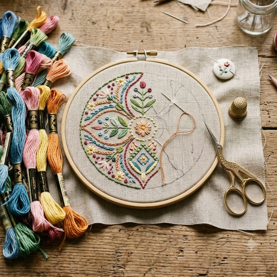 Threads, Tea and Tiny Stitches - July 28th