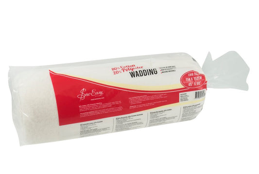 Sew Easy 80 / 20 Wadding Pack - 45" x 60" / 114cm x 152cm