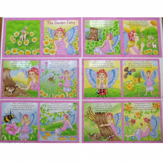 The Garden Fairy Soft Book Panel