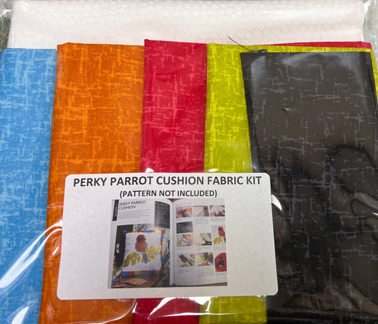 Sarah Payne's Appliqué School Project Kit - Perky Parrot