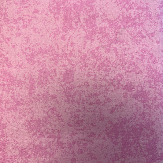 Textured Effect Cotton Print By The Metre (110cm Wide) - Pink