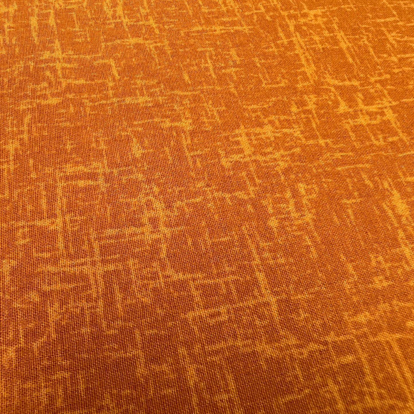 Textured Blenders Cotton Prints By The Metre (112cm Wide) - Orange