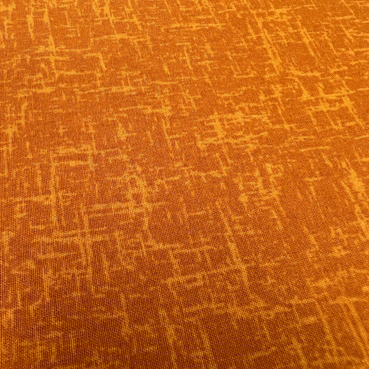 Textured Blenders Cotton Prints By The Metre (112cm Wide) - Orange