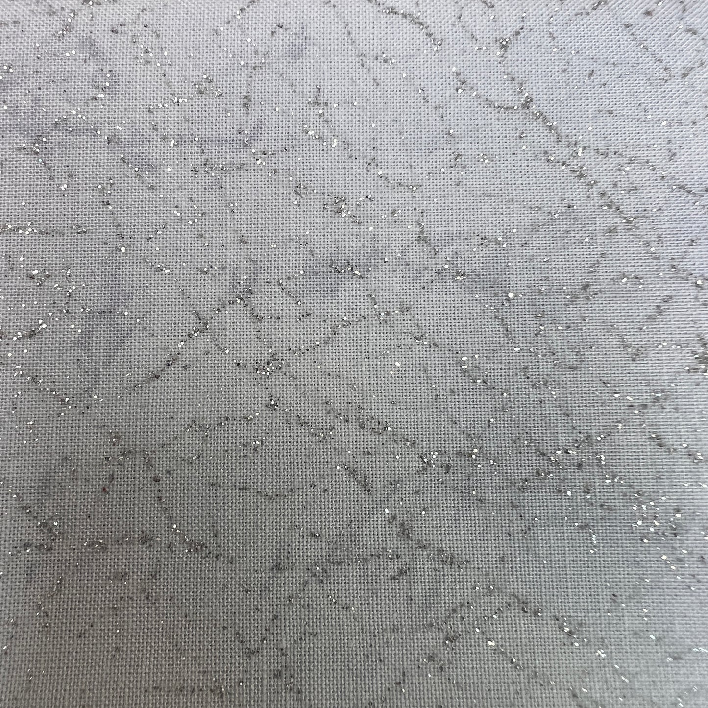 Diamond Dust by Whistler Studios Glitter / Sparkle 100% Cotton Fabric (110cm wide) - Mist