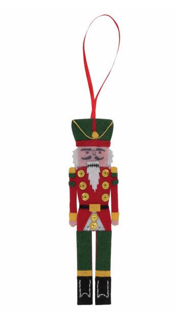 Trimits Felt Christmas Decoration Kit - Nutcracker