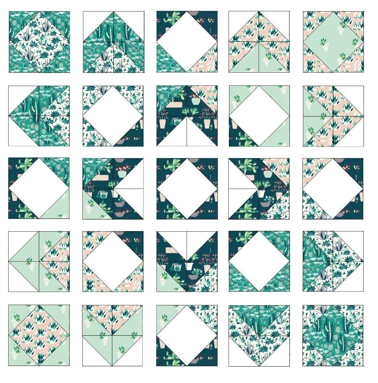 Mallorcan Delight Quilt Pattern - Download Only